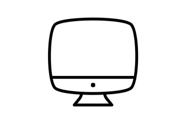 LED Bilgisayar Donanımı, Bilgisayar Bileşeni Satır Biçimi Oultine Simgesi