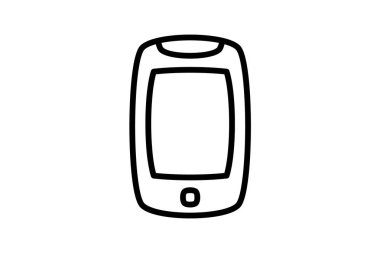 Cep Telefonu Bilgisayar Donanımı, Bilgisayar Bileşeni Satır Biçimi Oultine Simgesi