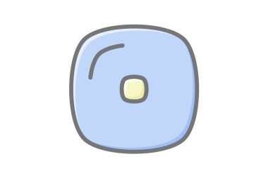 Sıkıştırılmış Bilgisayar Donanımı, Bilgisayar Bileşeni Muhteşem Çizgi Rengi Simgesi