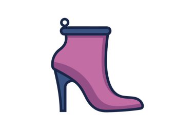 açılış vektörü rengi modern simge