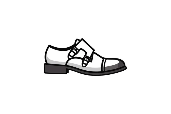 Illustration Vectorielle Icône Des Chaussures Modernes — Image vectorielle