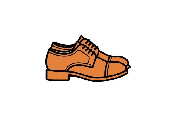 女性の靴アイコンのベクターイラスト — ストックベクタ