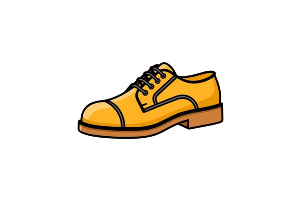 Design Sapatos Coloridos Isolados — Vetor de Stock