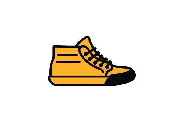Shoes Logo Template Vector Design — Stock Vector
