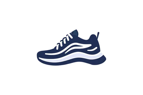 Vektör Çizimi Düz Tasarım Ayakkabılar — Stok Vektör