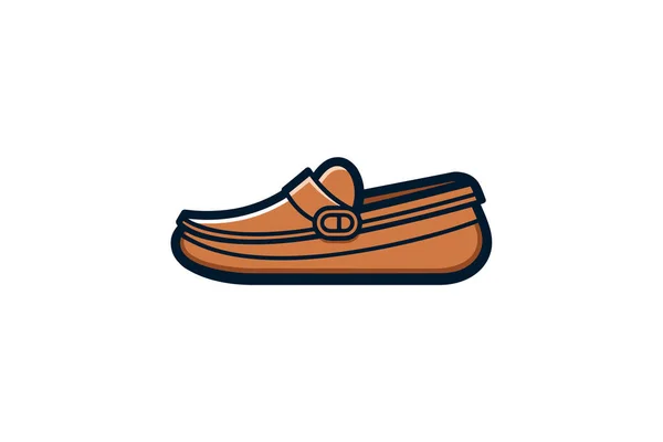 Shoe Icon Vector Filled Flat Icon Your Web Mobile App — Stock Vector
