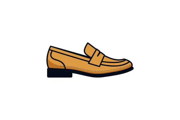 女性の靴アイコン あなたのウェブおよびモバイル アプリの設計 履物の概念のロゴの概念のための白い背景で隔離されるベクトル — ストックベクタ