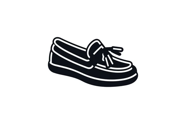 Shoe Vector Icon Design Template — Stock Vector