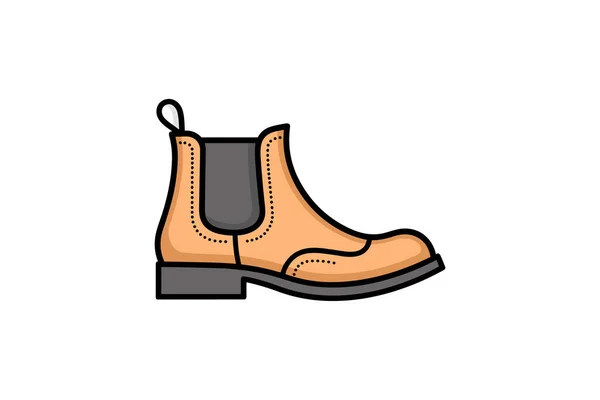 冬のブーツのベクトルイラスト — ストックベクタ