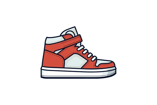 Sneakers Sport Isolated Icon Vector Illustration Design — Stock Vector