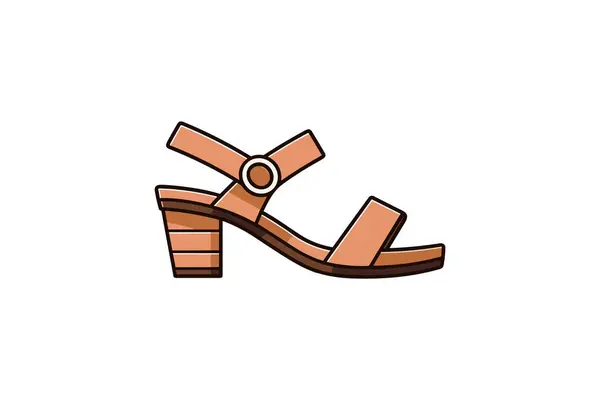 Διανυσματική Απεικόνιση Γυναικεία Παπούτσια — Διανυσματικό Αρχείο