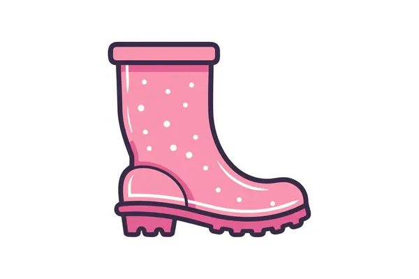 Boots Boots Boots Color Vector Doodle Icon — Stock Vector