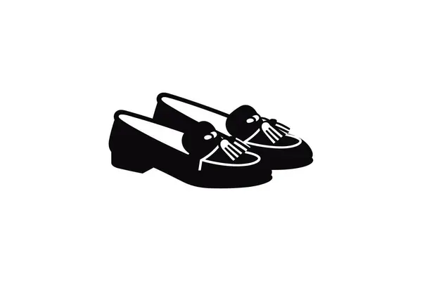 靴ロゴベクターイラストデザインテンプレート — ストックベクタ