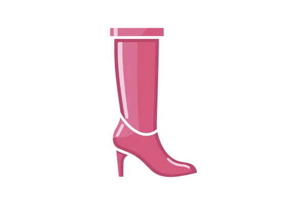 女性の靴アイコン Web用の靴ベクターアイコンの概要イラスト — ストックベクタ