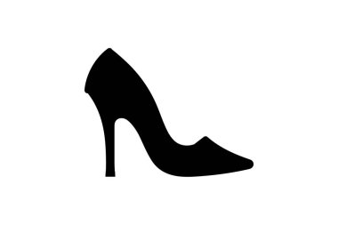 kadın ayakkabı ikonu vektör illüstrasyon tasarımı