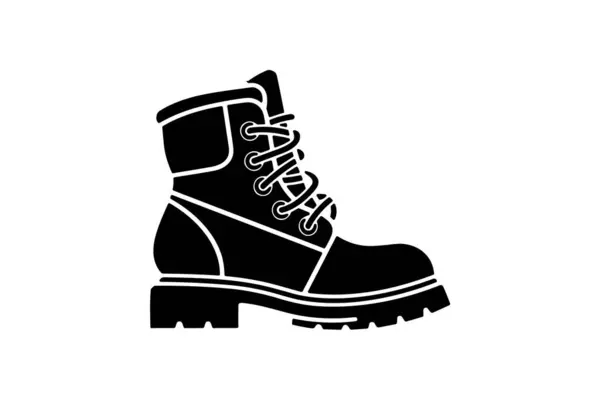 Mor Çizmeler Ayakkabılar ve Düz Ayakkabılar Düz Renk Simgesi beyaz arka plan düz renk çizimi mükemmel