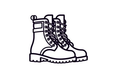 Espadrille Sandals Kırmızı Ateşli Ayakkabılar ve Düz Renk Simgesi beyaz arkaplan düz renk çizimi pikselinde izole edildi