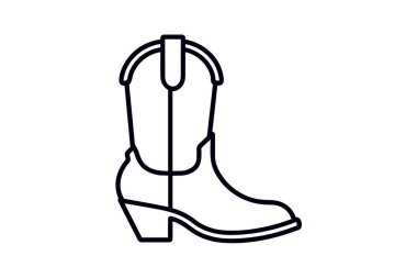 Süet Chukka Çizmeleri Ayakkabı ve Ayakkabı Düz Renk Simgesi seti beyaz arkaplan düz renk çizimi mükemmel