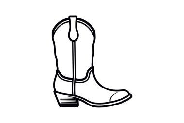 Süet Chukka Çizmeleri Ayakkabı ve Ayakkabı Düz Renk Simgesi seti beyaz arkaplan düz renk çizimi mükemmel