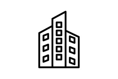 vektör ince çizgi simgesi oluşturuluyor