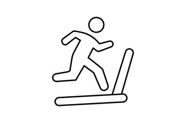 Dayanıklılık, dayanıklılık eğitimi, beyaz arkaplan vektör resimleme üzerine izole ikon mükemmel