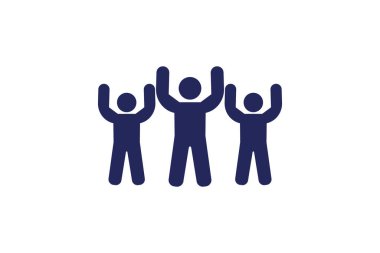 grup fitness, fitness sınıfları, beyaz arkaplan vektör resimleme üzerine izole simge mükemmel