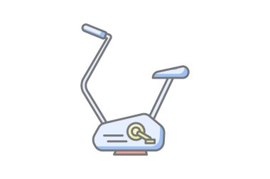  Bisiklet sürme, bisiklet sürme, beyaz arkaplan vektörü illüstrasyon pikselinde izole edilmiş ikon mükemmel