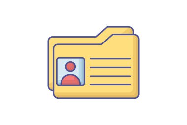 Kişisel kayıtlar, başarılar, kilometre taşları, beyaz arkaplan vektörü illüstrasyon pikselinde izole edilmiş simge mükemmel