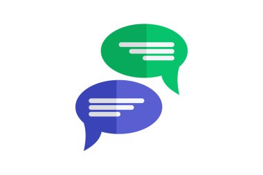 Kabarcık Sohbeti, İletişim düz renk simgesi, piksel mükemmel simge