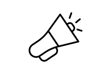 Hoparlör, Ses Simgeleri, Ses Yükseltme Satırı simgesi, dış hat simgesi, piksel mükemmel simge