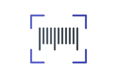 Barkod Tarayıcı, Veri Yakalama, Tarama, düz renk simgesi, piksel mükemmel simge