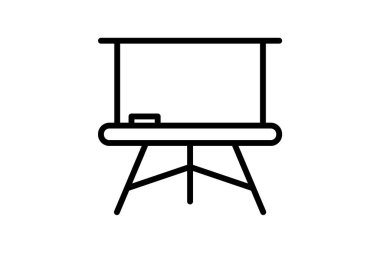 Tebeşir tahtası, Okul, Komut satırı simgesi, taslak simgesi, piksel mükemmel simge