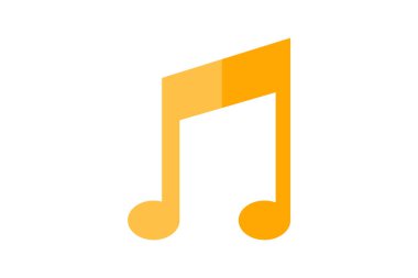 Müzik notası, Not sembolü, müzik gösterimi, düz renk simgesi, piksel mükemmel simge