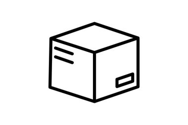 taşınma kutusu, kullanışlı, taşınma malzemeleri, paketleme çözümü, satır simgesi, dış hat simgesi, vektör simgesi, piksel mükemmel simge