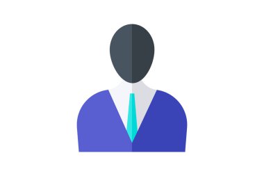 Komisyoncu, Finans Komisyoncusu, Yatırım Danışmanı, Komisyoncu Firması, Varlık Yönetimi, Düz renk simgesi, piksel mükemmel simge