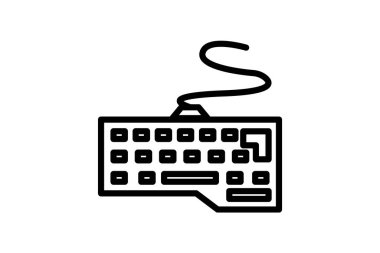 Oyun klavyesi, Mekanik Anahtarlar, RGB Işıklandırma, Özelleştirilebilir Macros, Satır Simgesi, Çizgi simgesi, vektör simgesi, piksel mükemmel simge