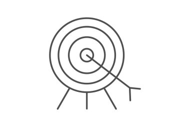 Pub oyunu, ince çizgi simgesi, gri dış hat simgesi, piksel mükemmel simge