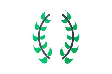 Çelenk, Şölen Dekoru, Düz renk simgesi, Piksel mükemmel simge