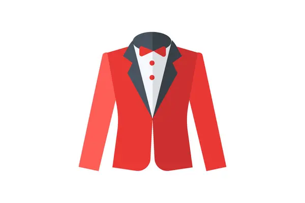 Takım elbise, erkek modası, düz renk simgesi, piksel mükemmel simge