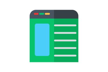 Kullanıcı Tecrübesi, UX Tasarım, düz renk simgesi, piksel mükemmel simge