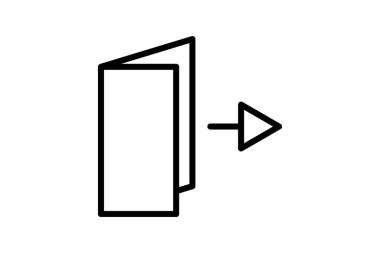 Çıkış, Çıkış İmzala, Oturumu Bitir, satır simgesi, dış hat simgesi, piksel mükemmel simge