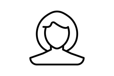 Kadınlar, Kadınlık, Güçlendirme, çizgi simgesi, taslak simgesi, piksel mükemmel simge