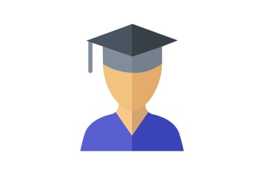 Öğrenci Başarı, Çalışma Yetenekleri, Düz Renk Simgesi, Piksel Mükemmel Simge