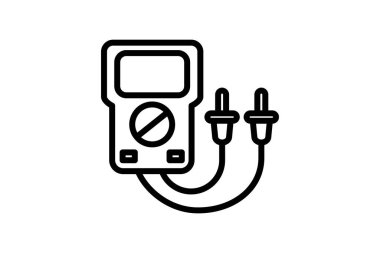 Çoklu Aygıt satırı simgesi, dış hat simgesi, vektör, piksel mükemmel simge
