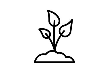 Siyah taslak simge ana hatları simgesi, piksel mükemmel yerleştir