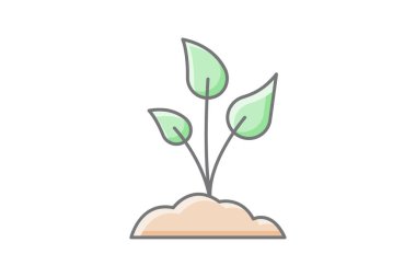 Müthiş bir çizgi renk simgesi, dış hat simgesi, piksel mükemmelliği ekle