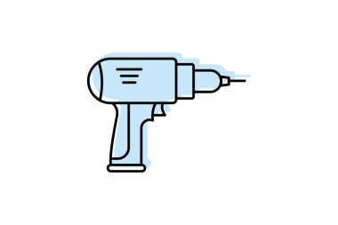 Sander renk gölge çizgisi simgesi, vektör, piksel mükemmel, illüstratör dosyası