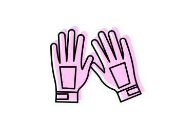 Araç kutusu renk çizgisi simgesi, vektör, piksel mükemmel, illüstratör dosyası