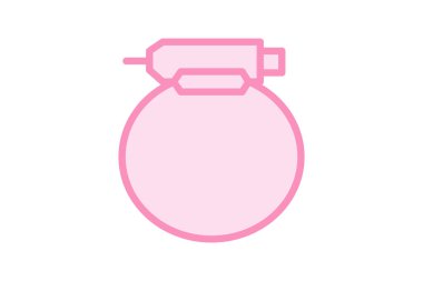 Renk dış hat simgesi, vektör, piksel mükemmel, illüstratör dosyası