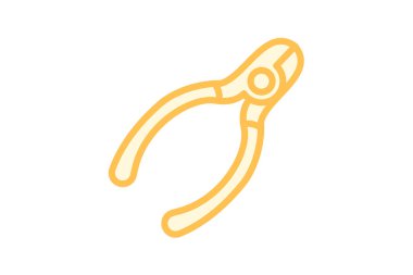 Tel Kesiciler renk çizelgesi simgesi, vektör, piksel mükemmel, illüstratör dosyası